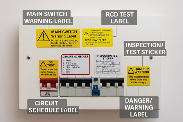 Consumer Unit Labels: What BS 7671 Actually Requires | TEO