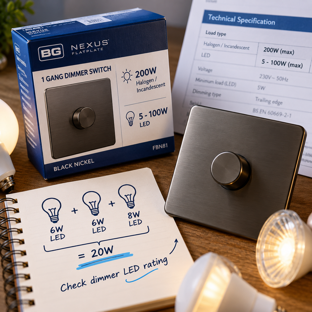 How to Calculate Dimmer Switch Wattage Before You Buy | TEO
