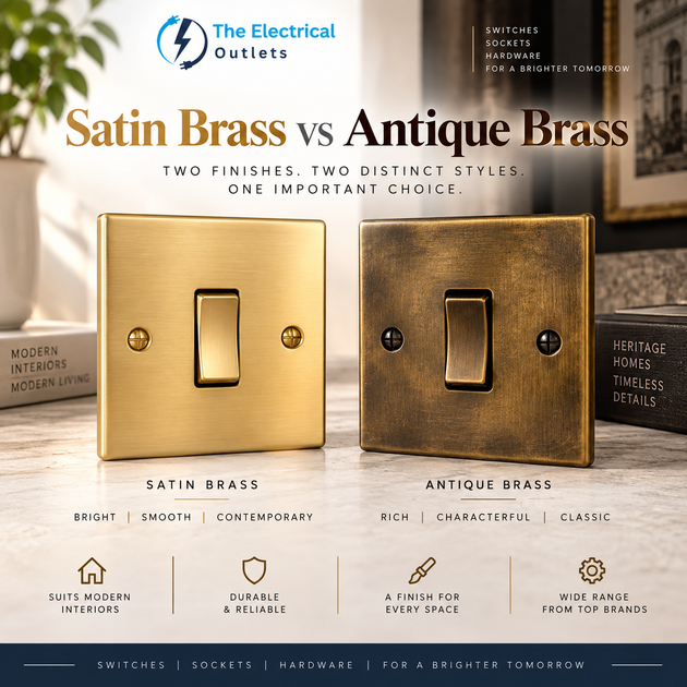 Satin Brass vs Antique Brass: Two Very Different Golds | TEO