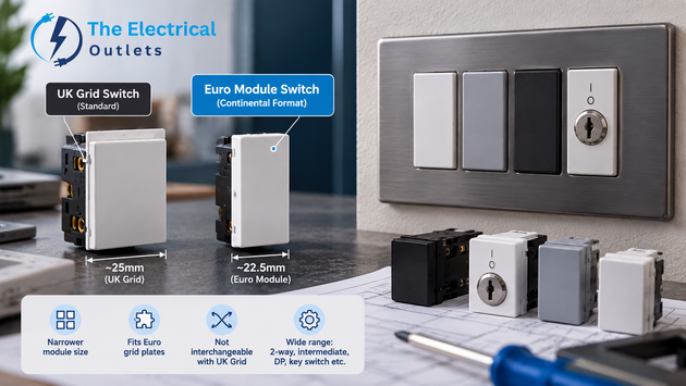 Euro Module Switches: When Standard Plates Don't Fit | TEO