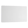 BG Evolve Pearlescent White Double Blank Plate PCDCL95W with 35mm Steel Back Box