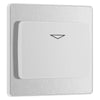 BG Evolve Brushed Steel Key Card Switch PCDBSKYCSW
