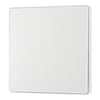 BG Evolve Pearlescent White Intermediate Edge to Edge Rocker Switch PCDCL13EW with 25mm Steel Back Box