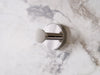 Corby Harrogate Single Clothes Hook in Polished Steel