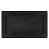 BG Evolve Matt Black Double Blank Plate PCDMB95B with 35mm Steel Back Box
