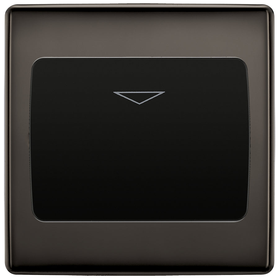 BG Nexus Metal Black Nickel Key Card Switch NBNKYCSB