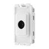 BG RPCDWFLEX Evolve Grid White 10mm Flex Outlet Module
