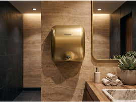 Bremmer Generic Turbo Hand Dryer in Brass
