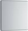 FPC94 Front - This screwless polished chrome single blank plate from British General is ideal for covering unused electrical connections and has a slim clip-on/off front plate for a luxurious finish.