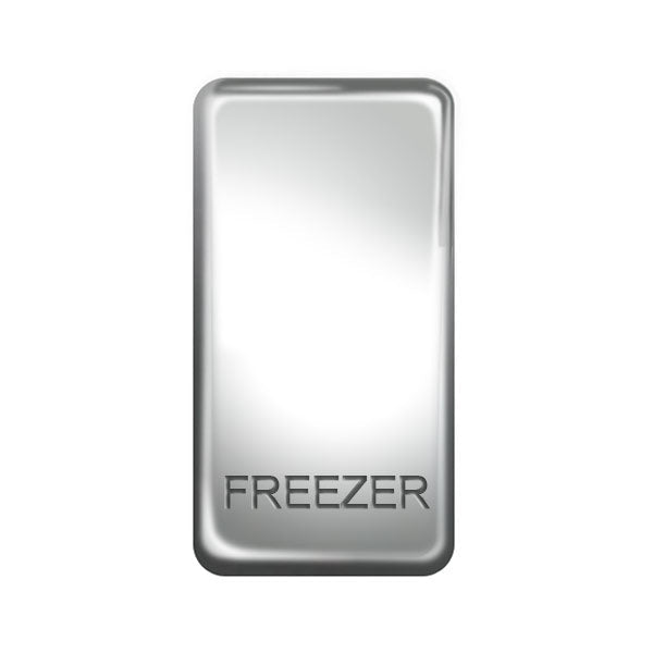 BG GRFZPC Nexus Grid Chrome 'Freezer' Rocker