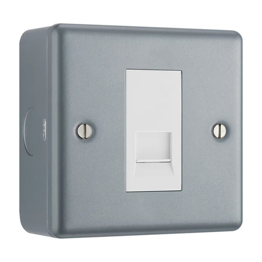 BG MC5BTM1 Metal Clad | 1 Gang Telephone Master Socket