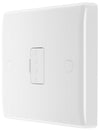 BG 855 Moulded Round Edge | White | 13A Flex Outlet Unswitched Fused Connection Unit