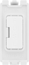 BG RPCDWFUSE Evolve Grid White 13A Fuse Holder Module