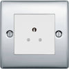 BG Nexus Metal Polished Chrome 2A Unswitched Socket NPC28W