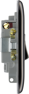 NBN50 Side - This switched and fused 13A connection unit from British General provides an outlet from the mains containing the fuse and is ideal for spur circuits and hardwired appliances.