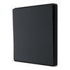 BG Evolve Matt Grey Intermediate Edge to Edge Rocker Switch PCDMG13EB with 35mm Steel Back Box