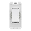 BG Evolve Pearlescent White 6 Gang Intermediate Custom Grid Light Switch