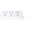 Masterplug SRGDSU62PW Socket Surge Protected Extension Lead with 2 USB Ports