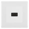 BG Nexus White Moulded HDMI Socket