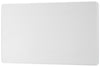 BG Evolve PCDCL95W Double Blank Plate - Pearlescent White (White)