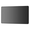BG Evolve Black Chrome Double Blank Plate PCDBC95B with 35mm Steel Back Box