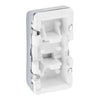 BG RRWDPC Polished Chrome 20 A DP Appliance Grid Switch Labelled Warming Drawer