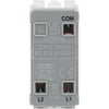 BG R12KY Nexus Grid White 20A 20AX 2 Way 1 Pole Key Switch Module