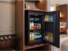 Corby Glasgow 30L Compressor Minibar in Black - UK Plug