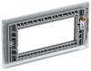 NPCEMR4 Back - The Euro Module range from British General combines plates and interchangeable modules so you can configure your own bespoke switches and sockets.