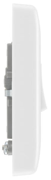 BG 832 Moulded Round Edge | White | 1 Gang 20A 2 Pole Flex Outlet Switch