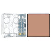 BG Evolve Polished Copper 2 Way Single Edge to Edge Rocker Switch PCDCP12EB with 35mm Steel Back Box