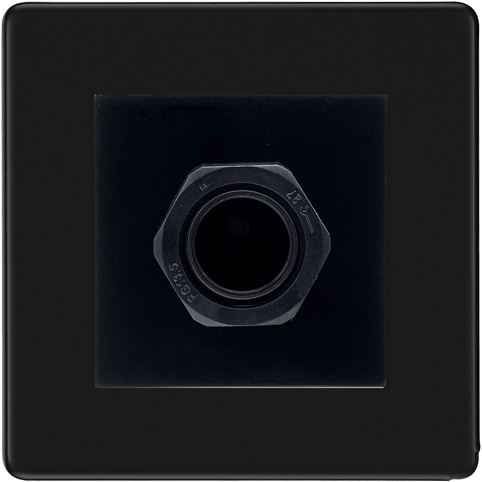 Bla Module 5 BG Screwless Matt Black 45A Flex Outlet Euro Module | Bla...– The ...