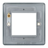BG Metal Clad Single HDMI Socket - White Insert