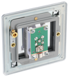 FPC64 Back - This satellite socket from British General can be used to install satellite cables while maintaining maximum signal quality.