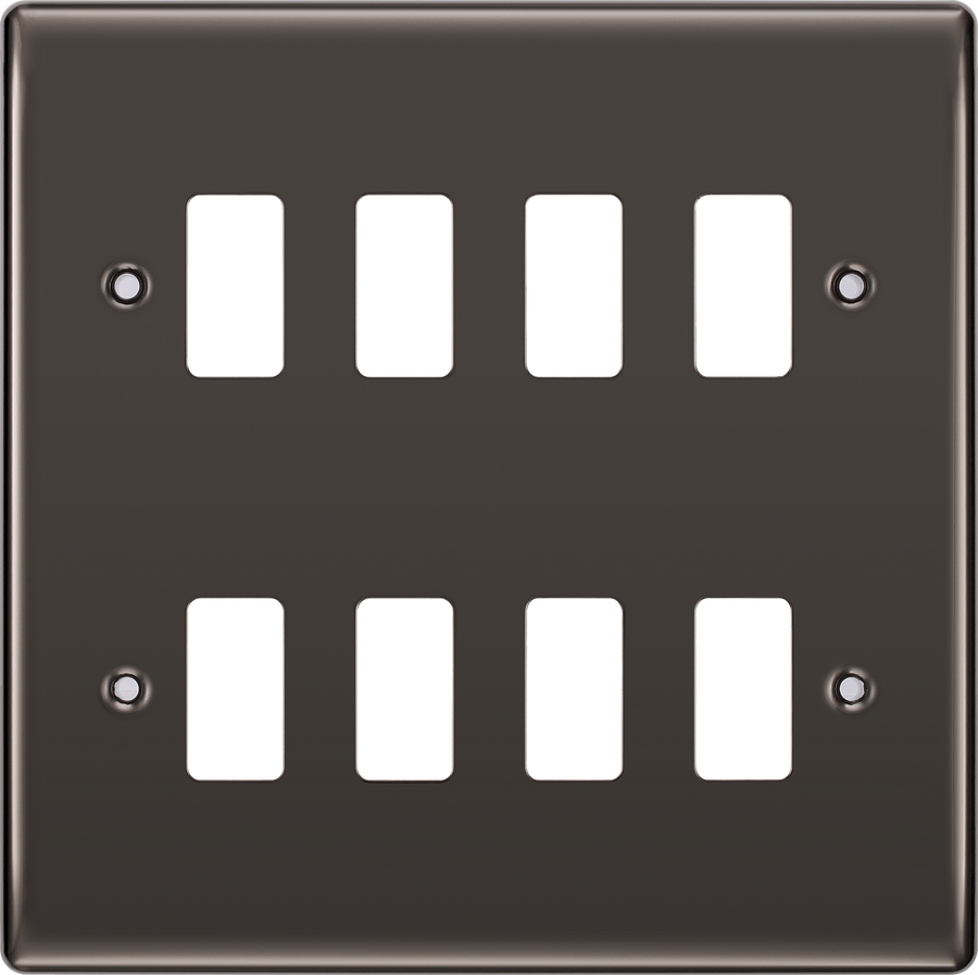 RNBN8 Front - The Grid modular range from British General allows you to build your own module configuration with a variety of combinations and finishes.