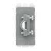 BG RPCDWFLEX Evolve Grid White 10mm Flex Outlet Module