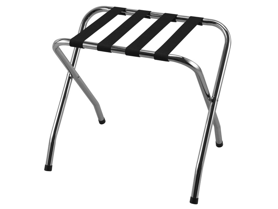 Corby Ashton Metal Luggage Rack in Chrome with No Back