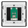 BG Evolve Polished Copper Single Co-Axial Socket PCDCP60B with 25mm Steel Back Box
