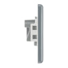 BG MC529 Metal Clad | 1 Gang 5A Unswitched Round Pin Socket