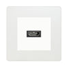 BG Evolve Pearlescent White PCDCLHDMIW 1 Gang Single HDMI Socket