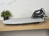 Corby Sutton Table Top Ironing Centre in Light Grey with Sherwood 2000W Steam Iron - UK Plug