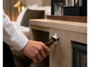 Wall Mounted Bottle Opener (GRI0025) in Brushed Steel