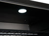 Corby Eton 40L Glass Minibar in Black with Black interior - UK Plug