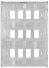 RNBS12 Back - The Grid modular range from British General allows you to build your own module configuration with a variety of combinations and finishes.