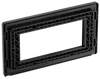 PCDDBEMR4B Back - The Euro Module range from British General combines plates and interchangeable modules so you can configure your own bespoke switches and sockets.