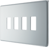 RFPC4 Front - The Grid modular range from British General allows you to build your own module configuration with a variety of combinations and finishes.