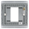 BG Nexus Metal Polished Chrome 20AX 2 Way Emergency Lighting Test Key Switch - White Insert
