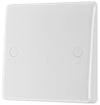 BG 858 Moulded Round Edge | White | 20A Bottom Entry Flex Outlet