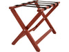 Corby York Wooden Luggage Rack in Mahogany