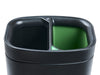 Corby Newport Dual Recycling Bin in Black